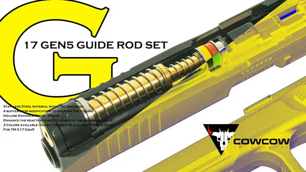 Cowcow G17 Gen5 Ss Guide Rod Set (Cct-Tmg-074 To 176) 1