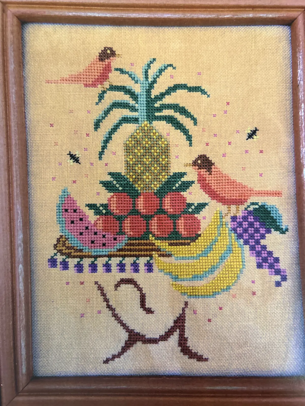 Tropical Hat Lady 1