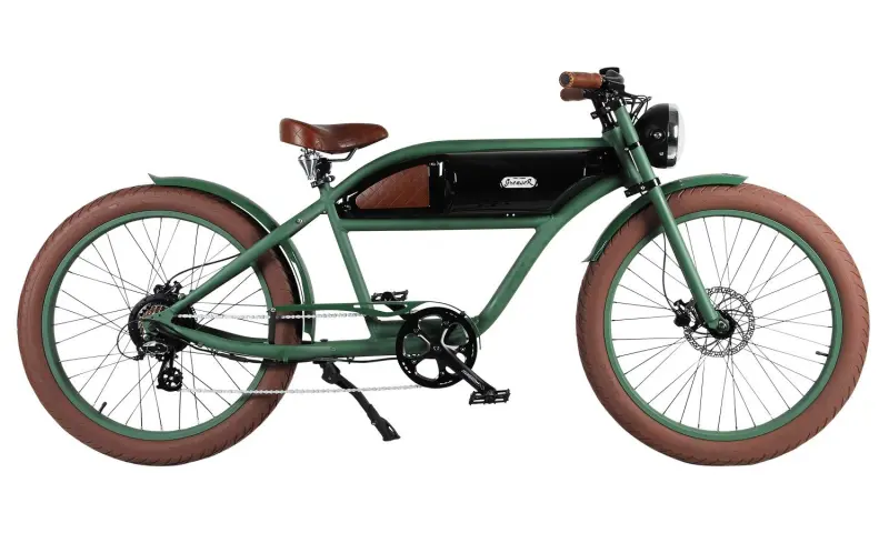 48V T4b Greaser Cafe Racer Style Electric Bicycle 1