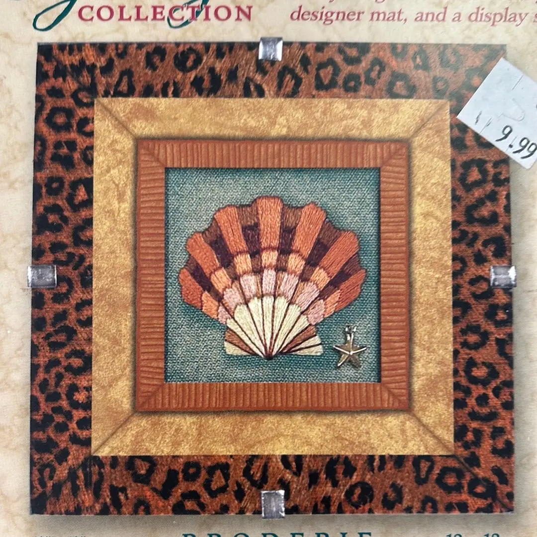 Shell Drama Embroidery Kit 1