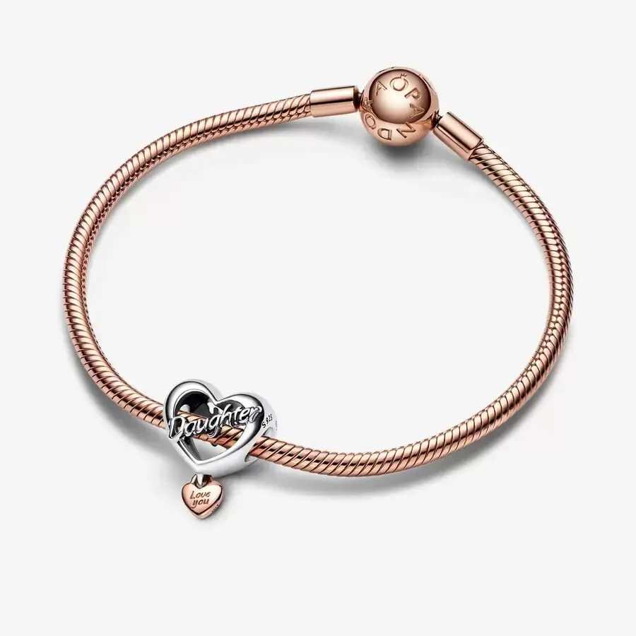 Love You Daughter Heart Charm 2