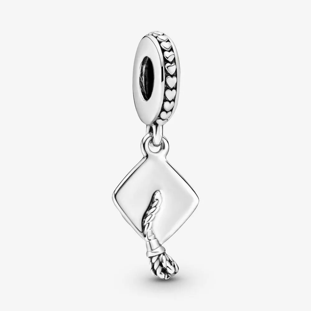Graduation Cap Dangle Charm 1