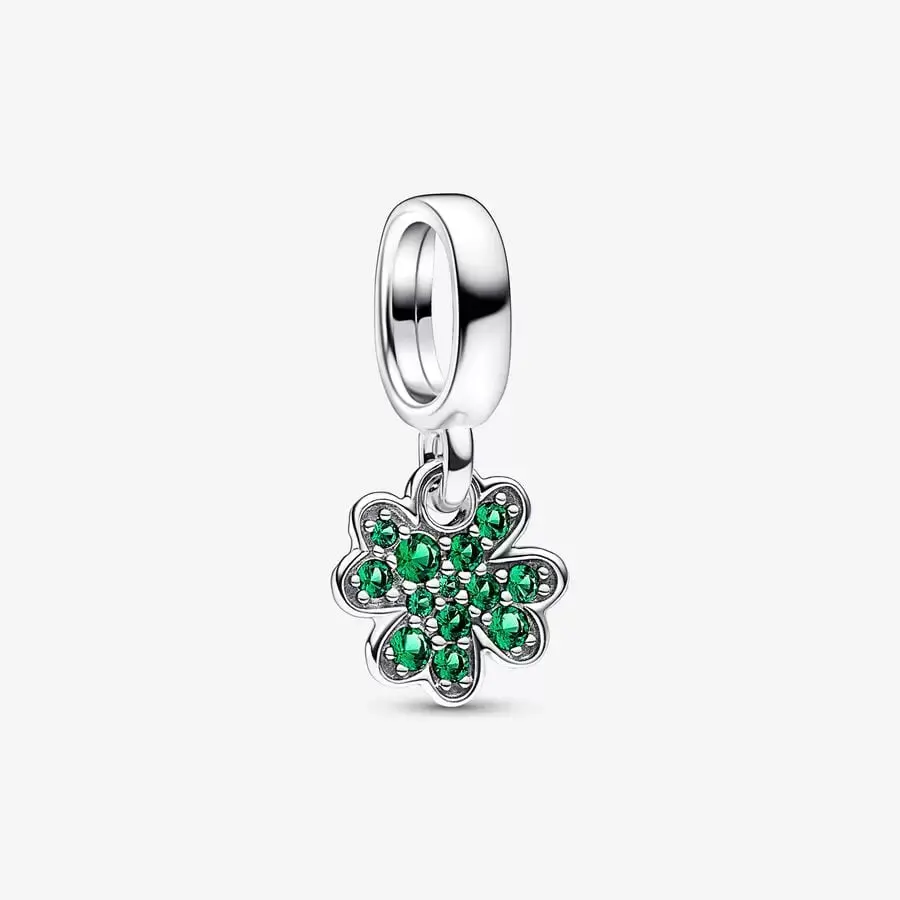 Four Leaf Clover Dangle Charm 1
