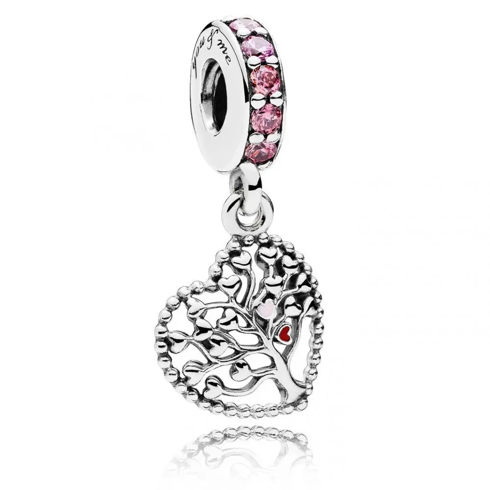 Tree Of Love Mixed Enamel Charm 1