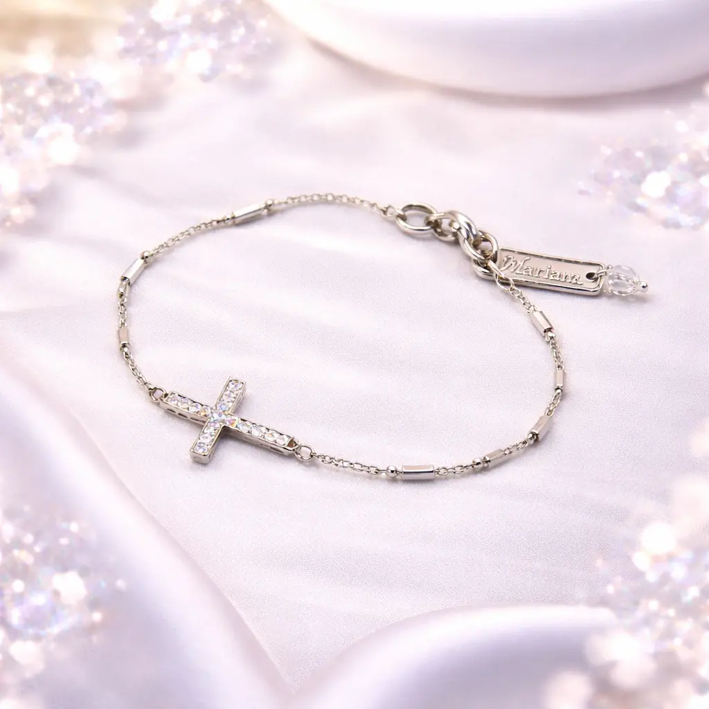 Mariana Bracelet B-4520-1165-Ro - Link Cross 1