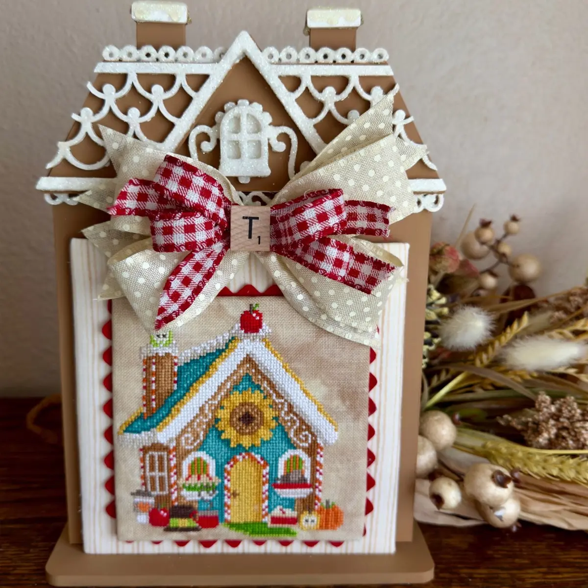 Thanksgiving Gingerbread House 1