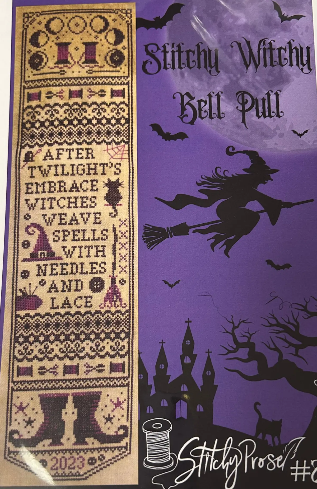 Stitchy Witchy Bell Pull 1