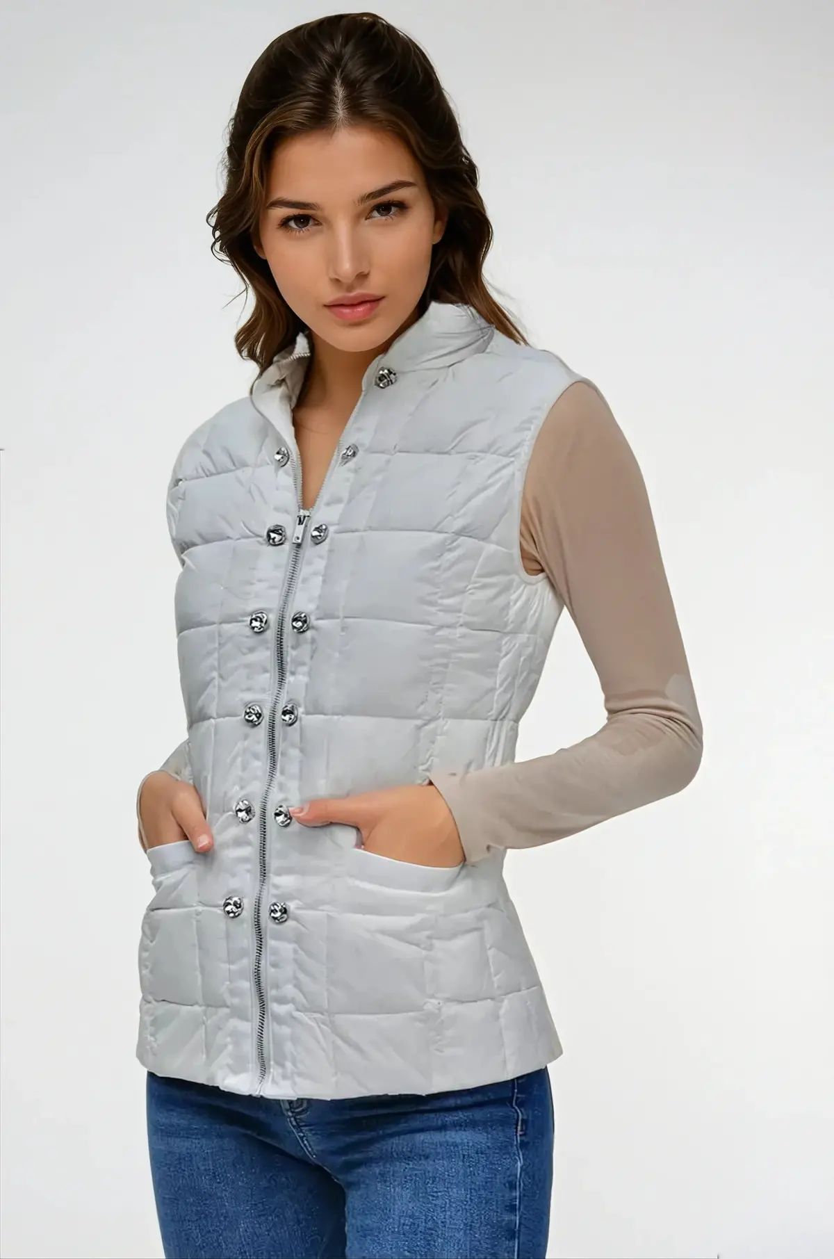 Celia Jacket | Powder Blue 1