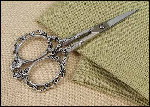 Silver Victorian Scissors 1