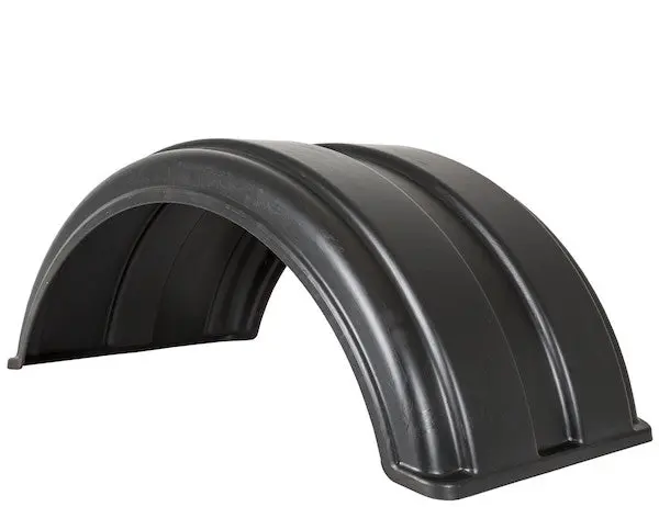 Buyers Products 8590196 Full Radius Poly Fender To Fit 18 To 19-1/2 Inch Dual Wheels, Corrosion Resistant Truck And Trailer Fender, Mounting Hardware Sold Separately (1 Each) 1