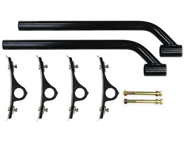 8591000 - Black Powder Coated Poly Fender Mounting Kit - One Per Fender Required 1