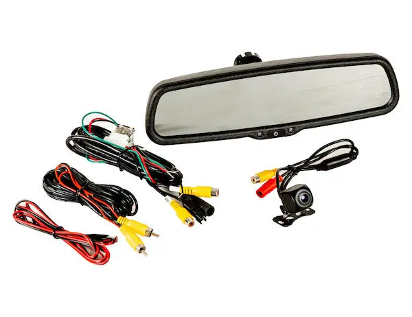 8883030 - Rearview Mirror Backup Camera System With Night Vision Backup Camera 1