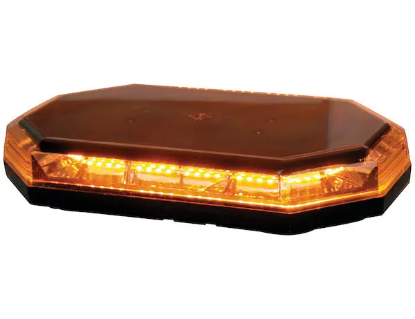 8891060 - 15 Inch Octagonal Led Mini Light Bar - Amber 1