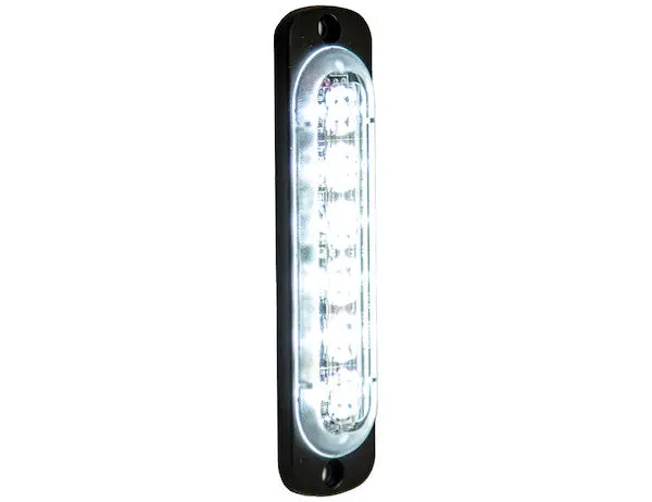8891911 - Thin 4.5 Inch Clear Vertical Led Strobe Light 1
