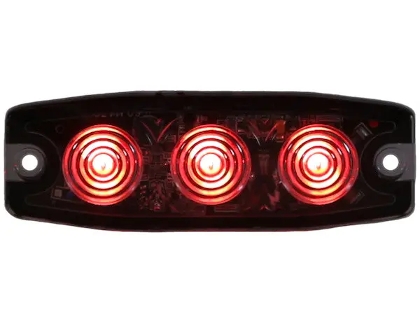 8892233 - Ultra Thin 3.5 Inch Red Led Strobe Light 1