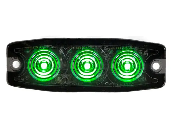 8892239 - Ultra Thin 3.5 Inch Green Led Strobe Light 1