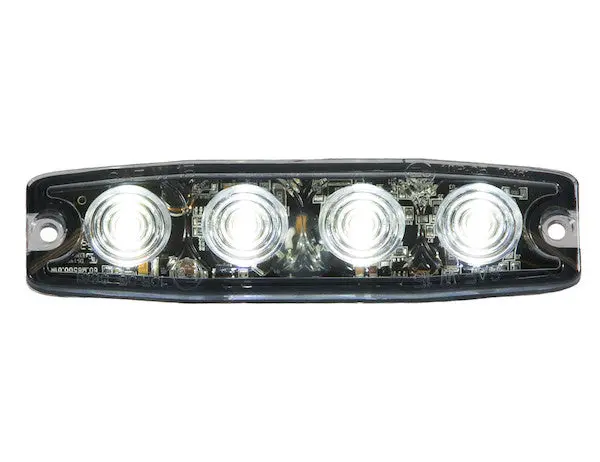 8892241 - Ultra Thin 4.5 Inch Clear Led Strobe Light 1