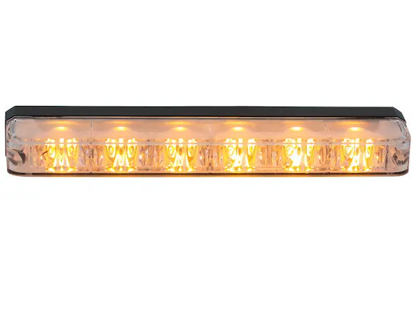 8892800 - Ultra Bright Narrow Profile Amber Led Strobe Light 1