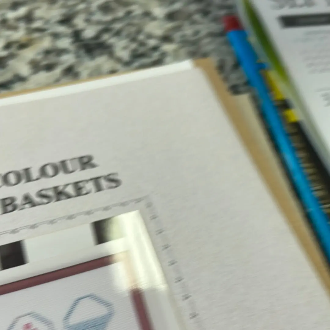 Watercolour Flower Baskets 1