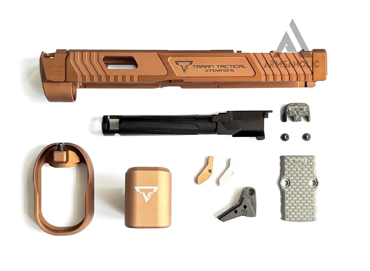 Bomber T-Style Combat Master Xr G45 Rmr Slide Set For Marui G17/G19 Gen5 Gbb Airsoft ( Official Version ) 1