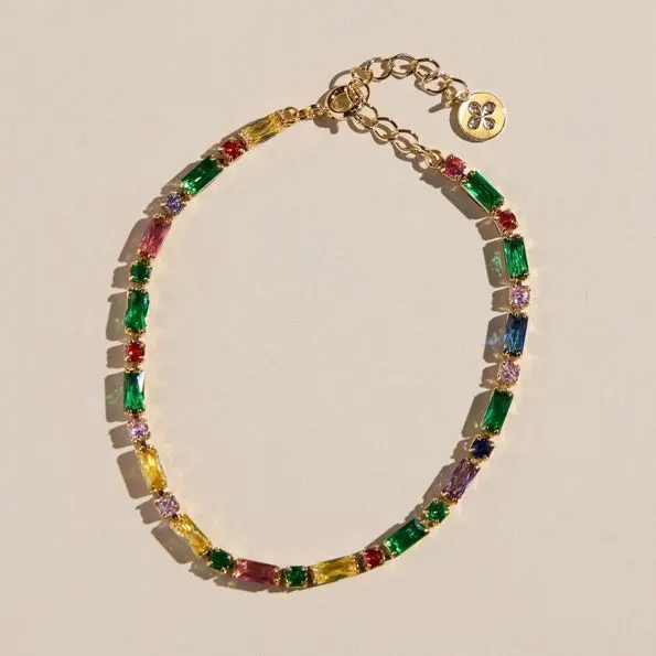 Multicolor Tennis Bracelet 1