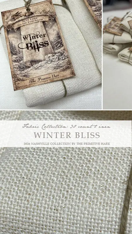 30 Count Winter Bliss Linen 1