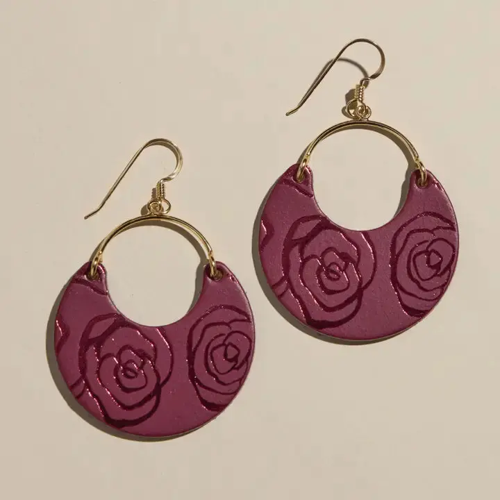 Ninas | Burgundy Rosette 1