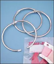 3" Metal Split Rings 1