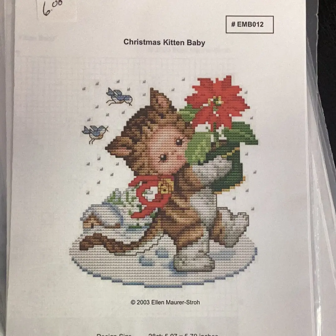 Christmas Kitten Baby 1