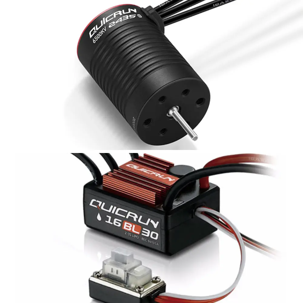 Hobbywing Quicrun 2435 Sl G3 Motor Esc Combo For 1/16 Rc 1
