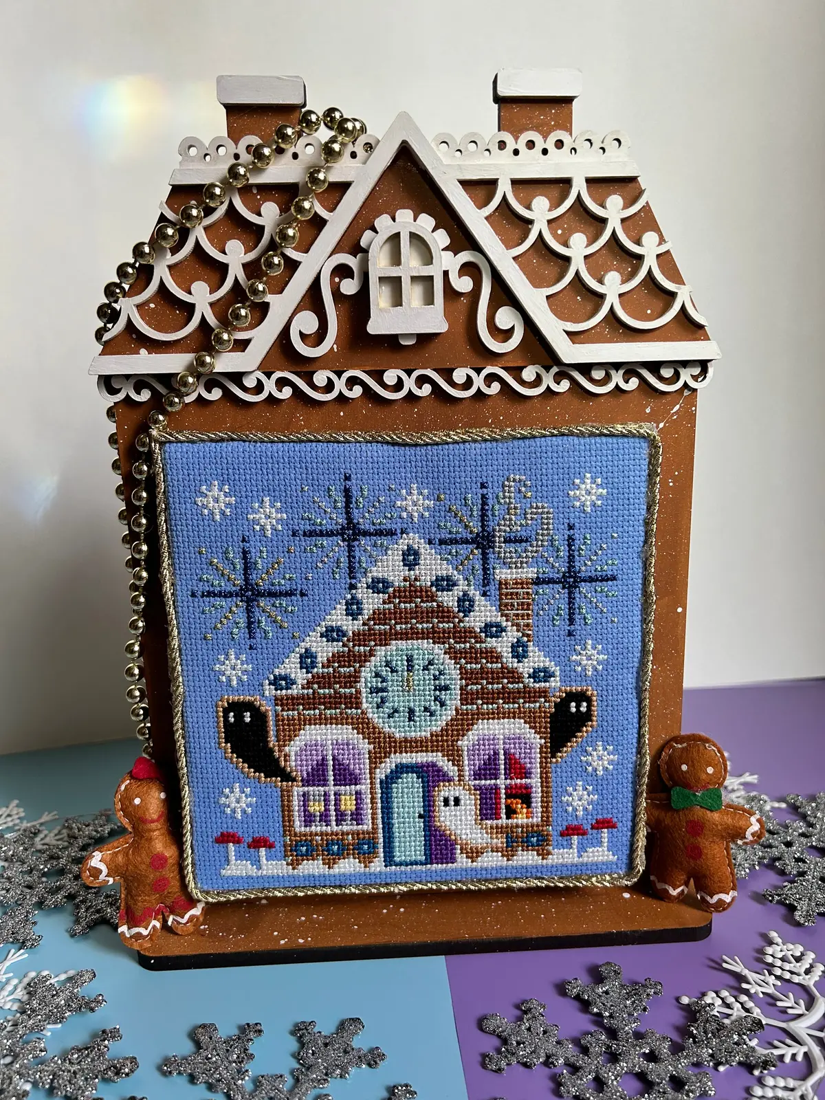 New Year Gingerbread House 1