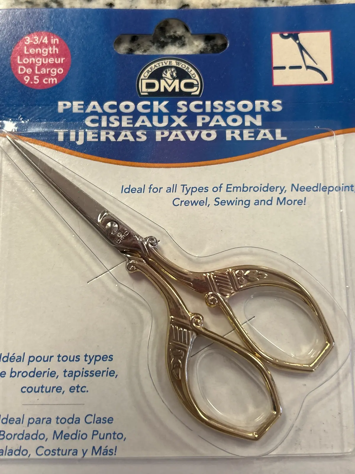 Gold Embroidery Scissors 1