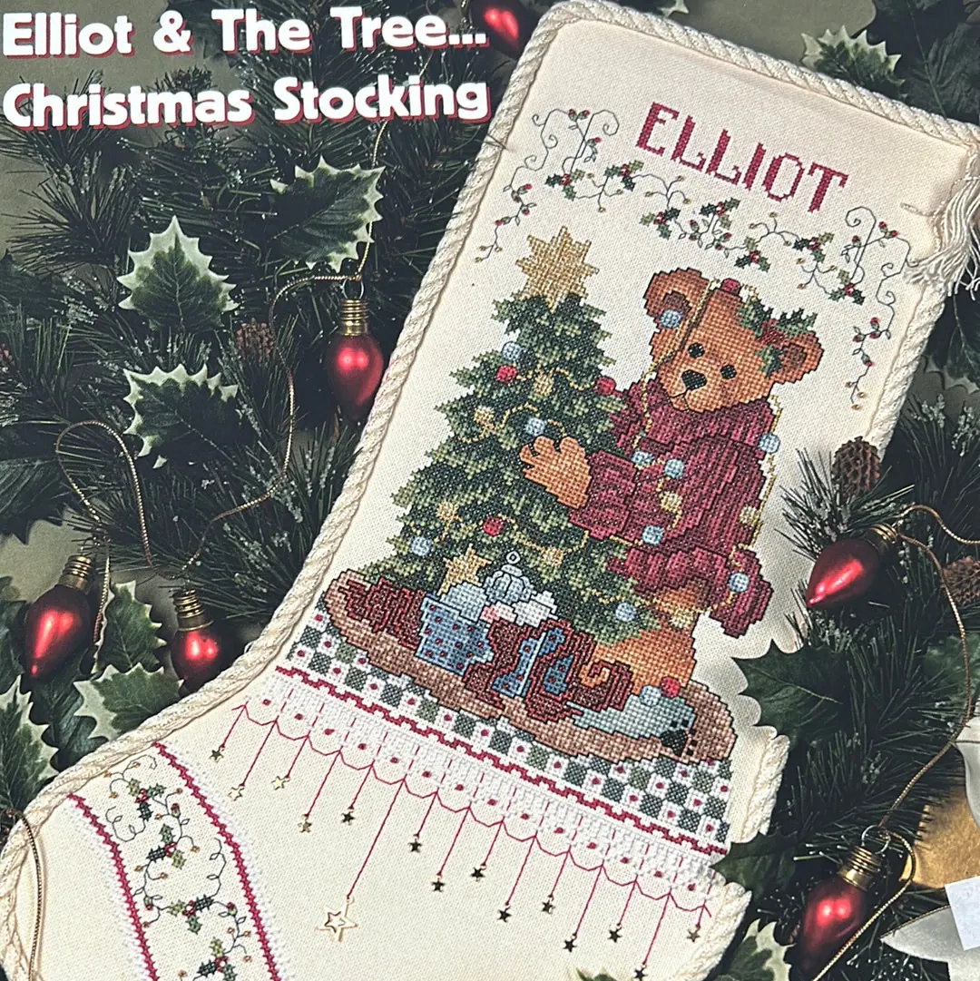Elliot & The Tree... Christmas Stocking 1