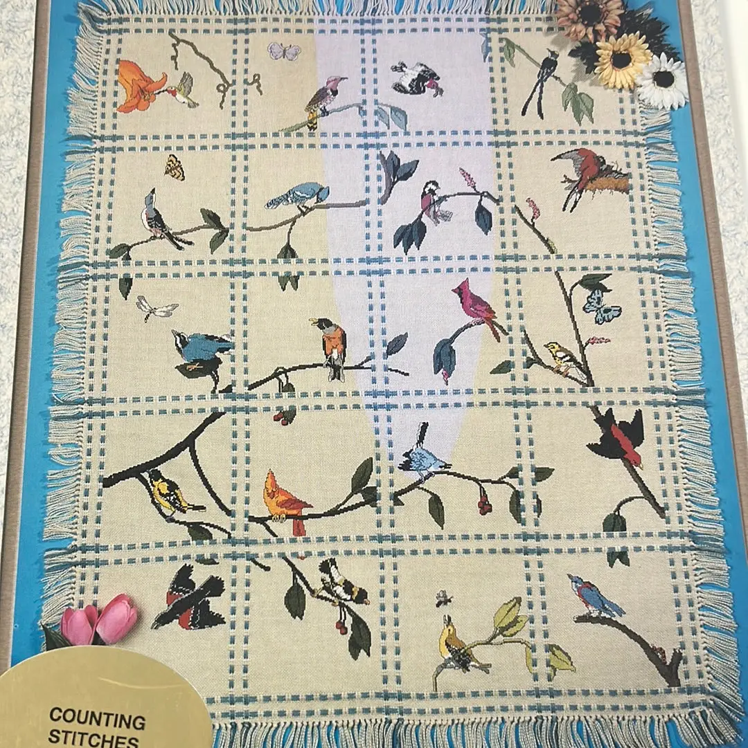 An Afghan Of Birds 1