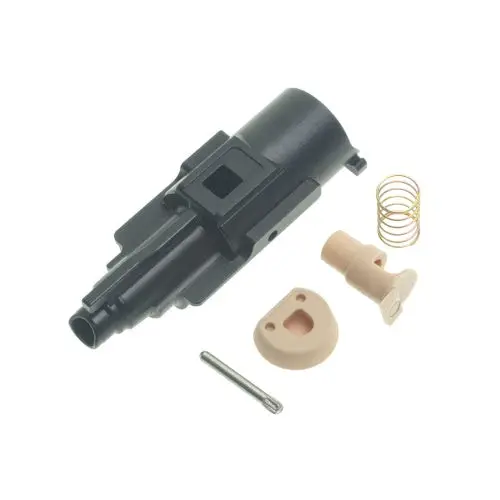 Cowcow Aap01 Aluminum Nozzle - Black - #Cct-Aap01-048 1