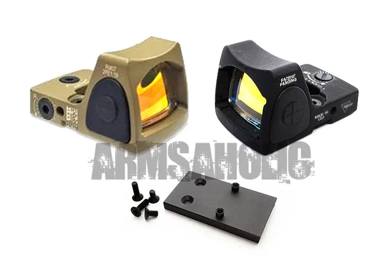 Ace 1 Arms Rmr Style Control Sensor Red Dot Sight With Fnx Mount-Black/Fde 1