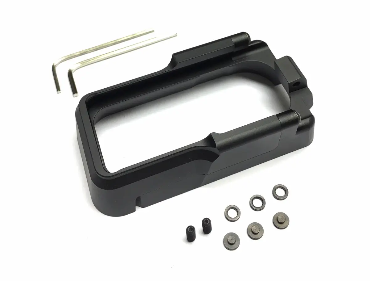 Acm Lan-Style Adaptive Magwell For M4 / M16 Airsoft Gbb / Aeg - Black 1