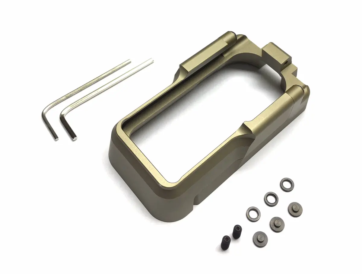 Acm Lan-Style Adaptive Magwell For M4 / M16 Airsoft Gbb / Aeg - Fde 1