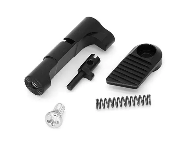 Aip Magazine Catch Set For Marui Hi-Capa 4.3/5.1 - Black #Aip-51-71 1