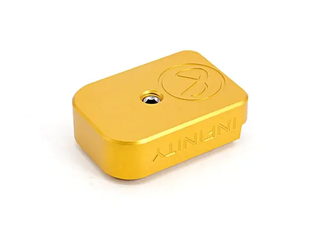 Aip Cnc Infinity Magazine Base For Marui Hi-Capa (Gold) #Aip011-51-07G 1