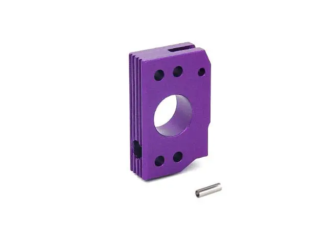 Aip Aluminum Trigger (Type D/Short) For Marui Hi-Capa 4.3/5.1/1911/Meu Series - Purple #Aip016-Hp-Ds 1