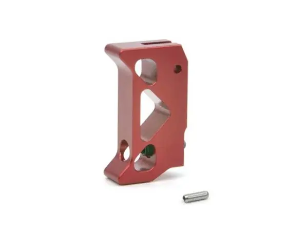 Aip Aluminum Trigger (Type P/Short) For Marui Hi-Capa 4.3/5.1/1911/Meu Series - Red #Aip016-Hr-Ps 1