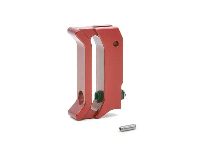 Aip Aluminum Trigger (Type U/Short) For Marui Hi-Capa 4.3/5.1/1911/Meu Series - Red #Aip016-Hr-Us 1
