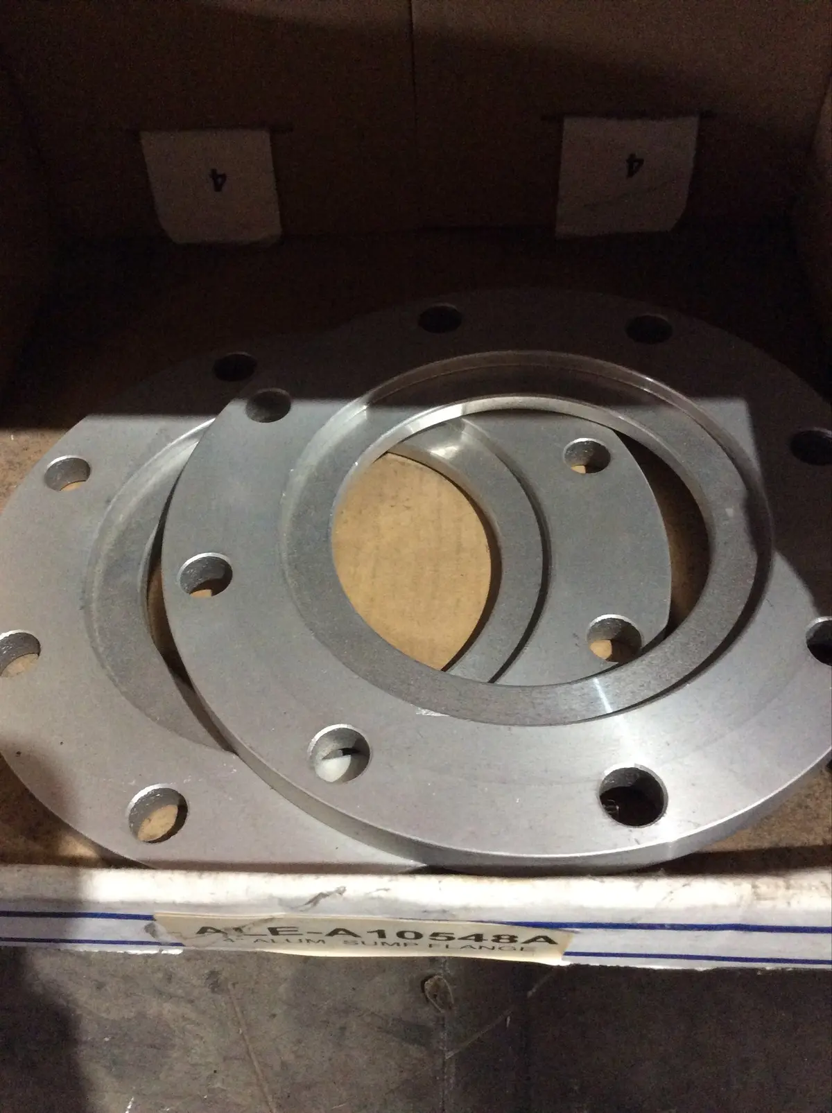 4" Alum. Sump Flange A10548a 1