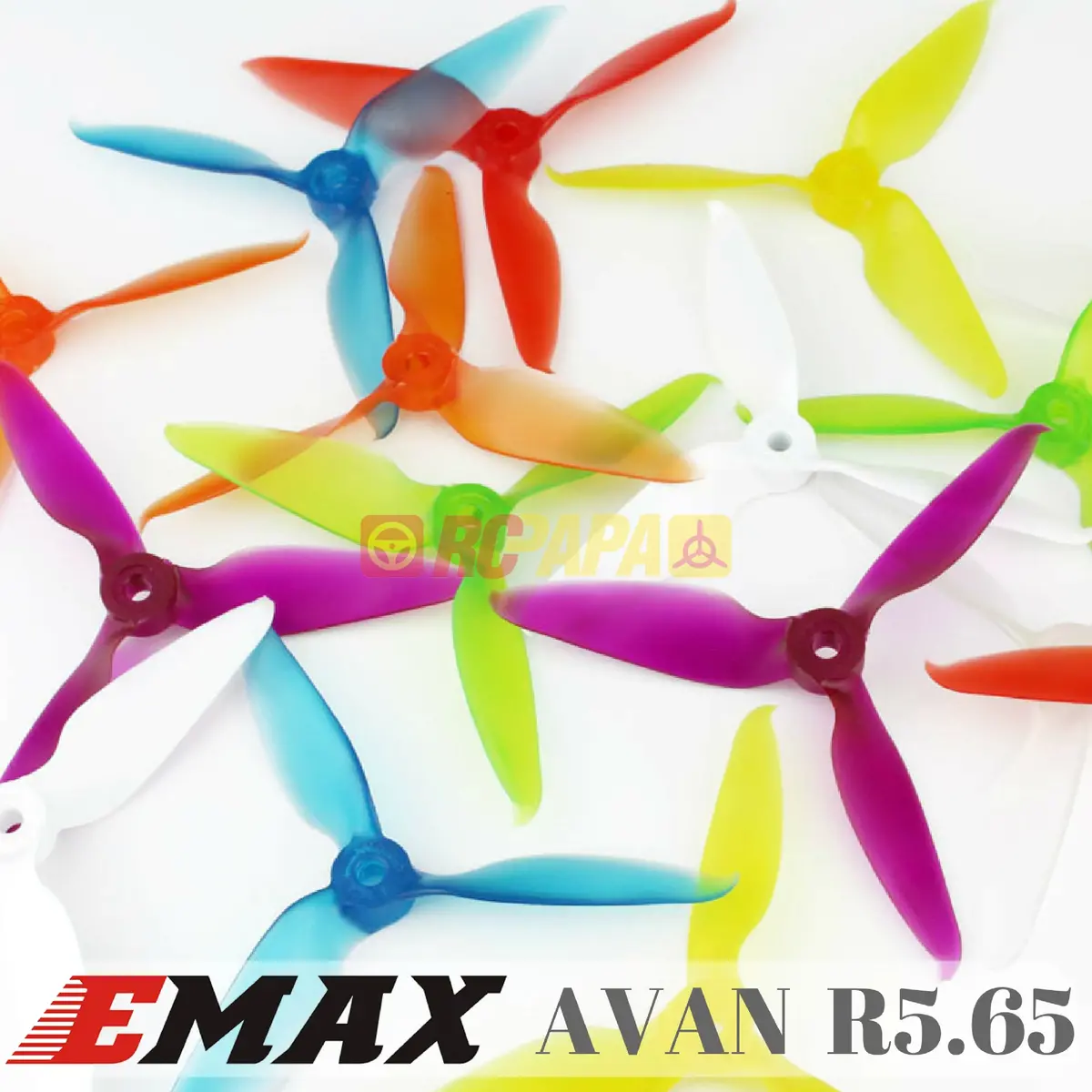 Emax Avan R5.65 Tri-Blade Fpv Race Propeller (5 Set Pack) 1