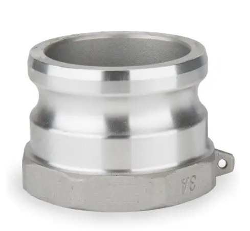 6" Male Adapter With Female Threads - 60A 1