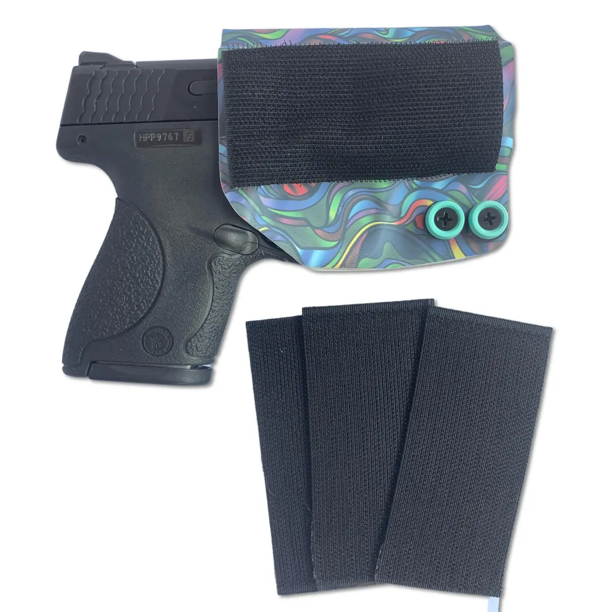 Adhesive Velcro Holster: Quick-Ship 1