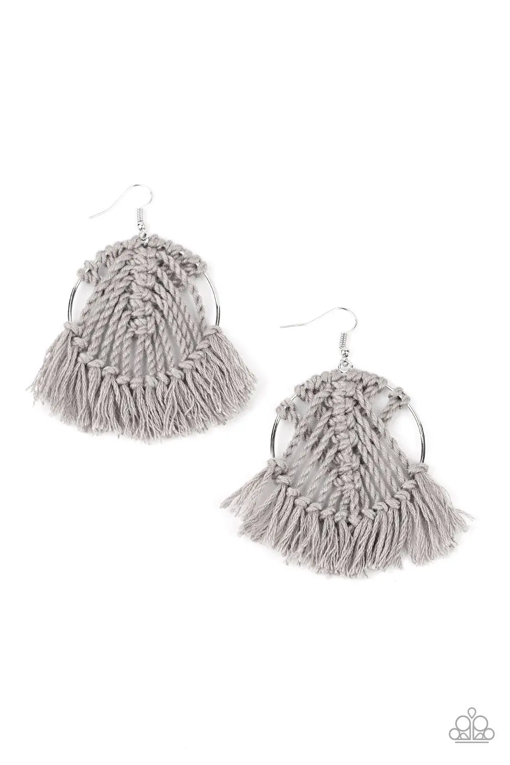 Paparazzi All About Macrame - Silver 1