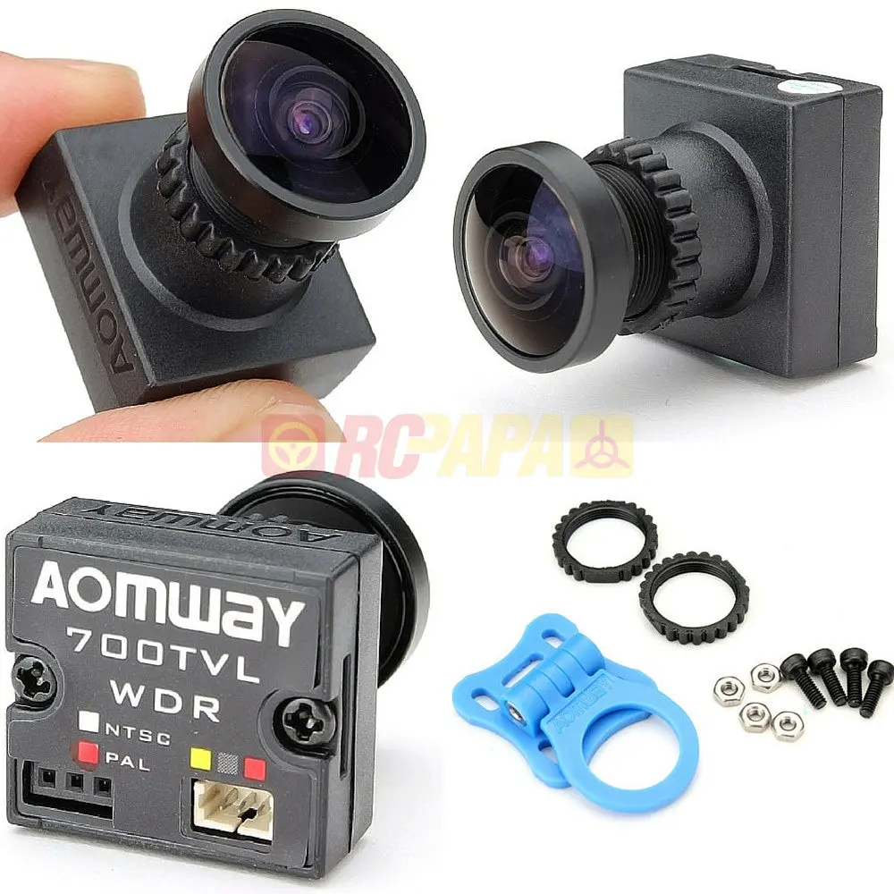 Aomway 700Tvl Hd 1/3" Cmos Wide Angle Mini Fpv Camera 1