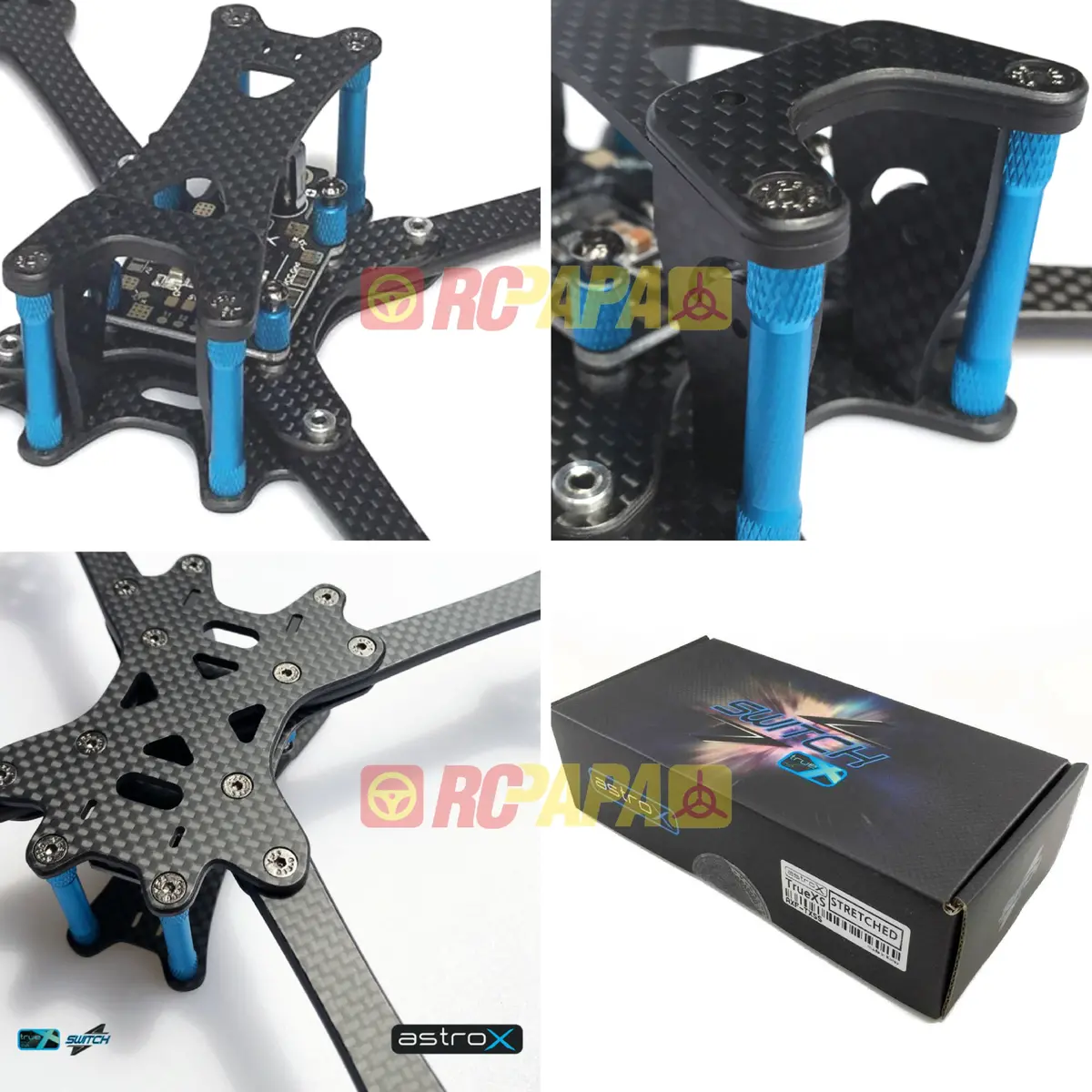Astrox Truexs Switch 220 Fpv Racing Drone Frame Kit (Stretched X) 1